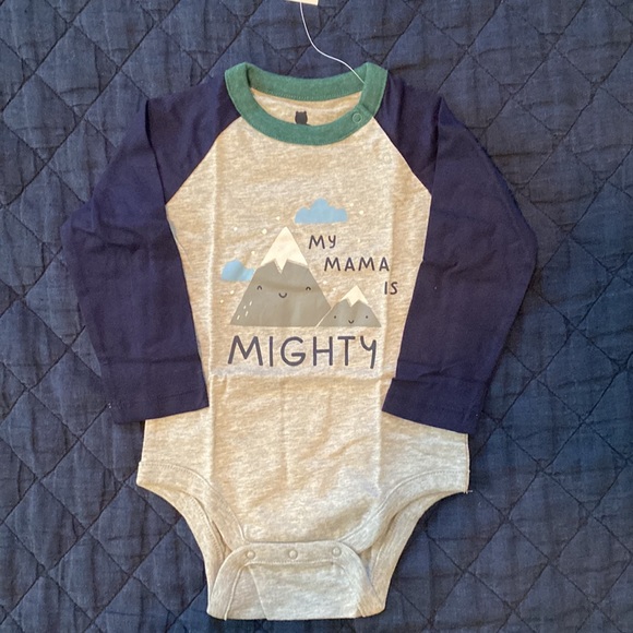 GAP One Pieces Nwt Gap Onesie With Long Sleeves Poshmark